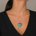 Dije de plata con lamina de Oro 18k