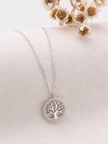 CADENA Y DIJE DE PLATA ARBOL DE LA VIDA