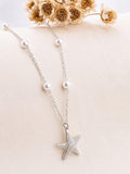 CADENA Y DIJE DE PLATA ESTRELLA DE MAR