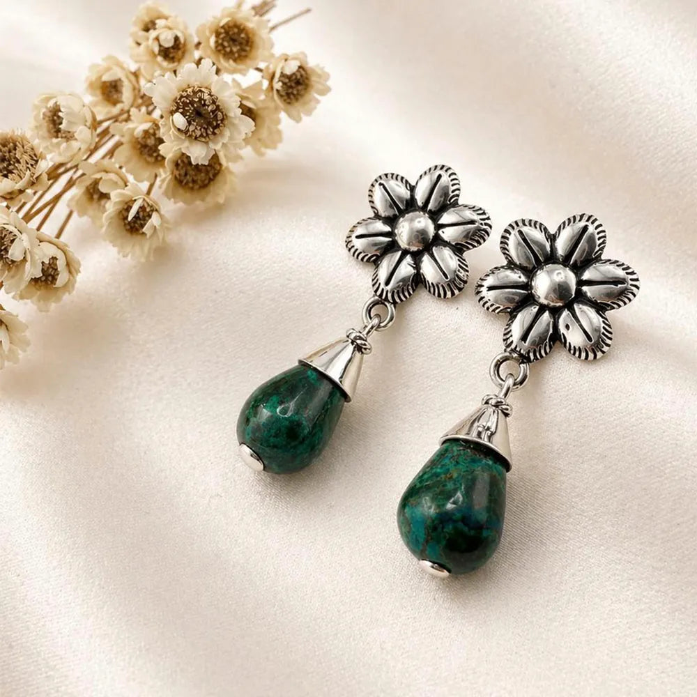 Aretes de plata