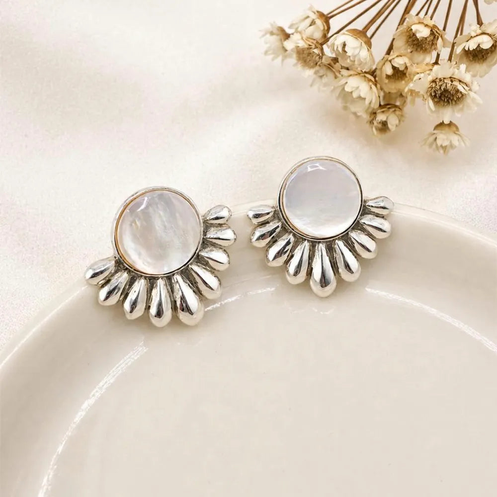 Aretes de plata 950