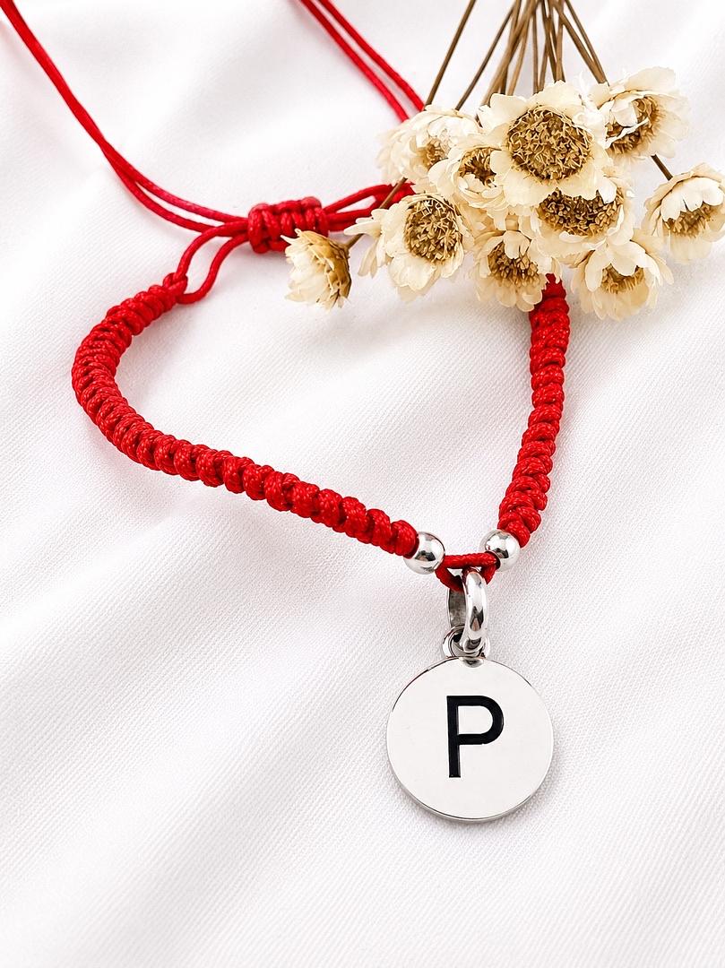 Pulsera Regulable - Inicial P
