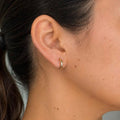 Aretes de Oro 18k