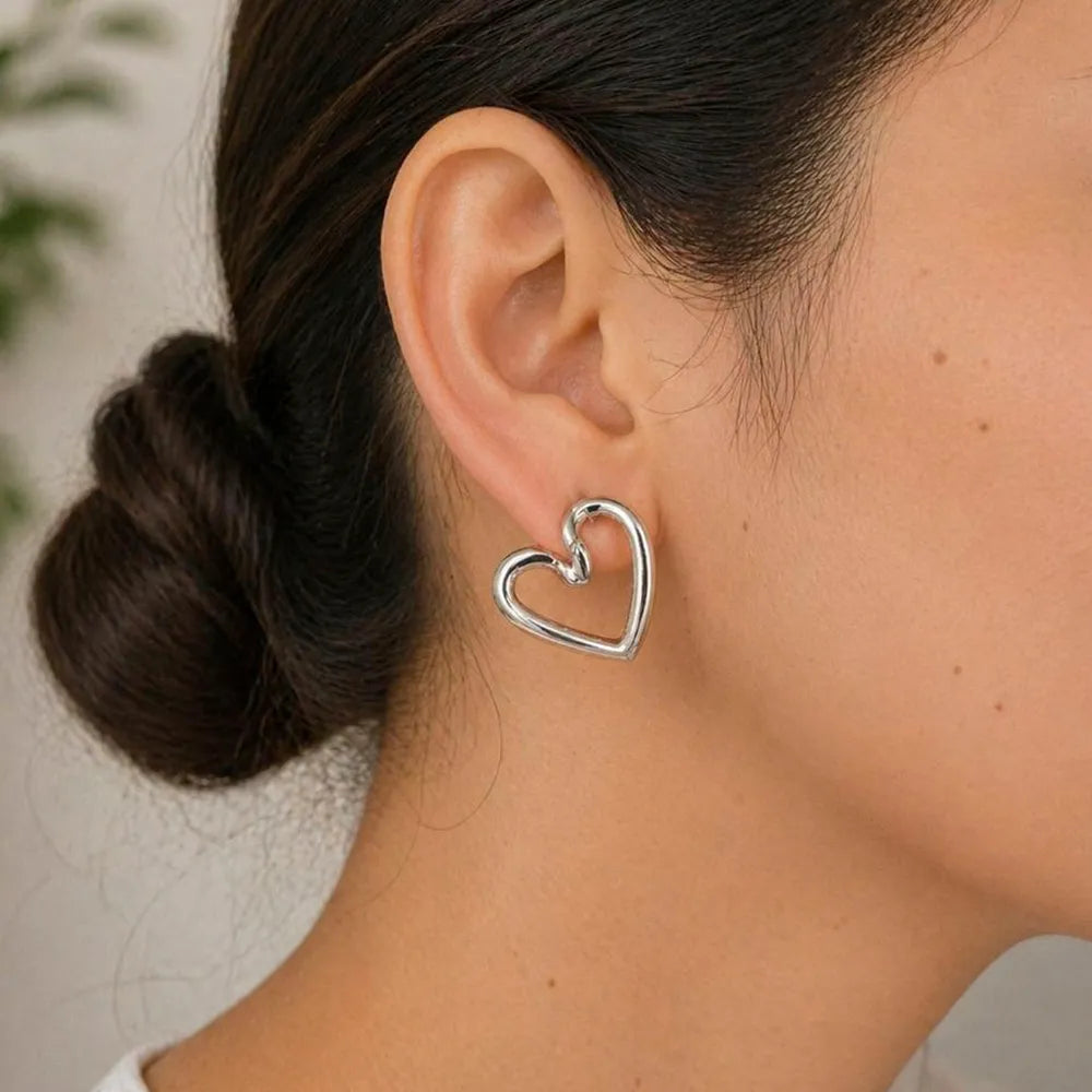 Aretes de plata 950