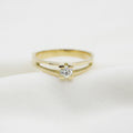 Anillo de Compromiso en Oro 18K