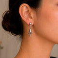 Aretes de plata 950