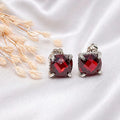 Aretes de plata
