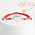 Pulsera regulable de hilo con dije