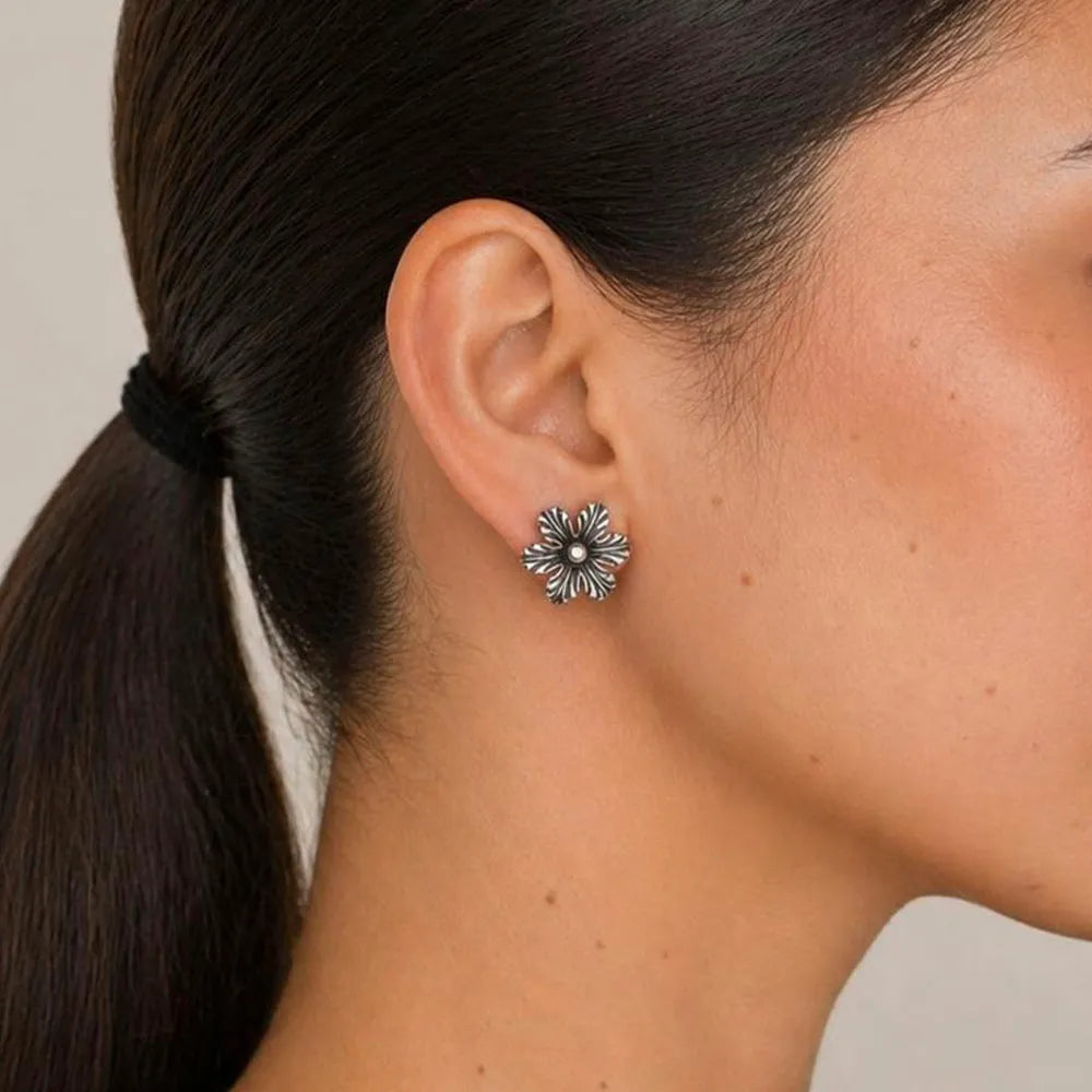 Aretes de plata 950