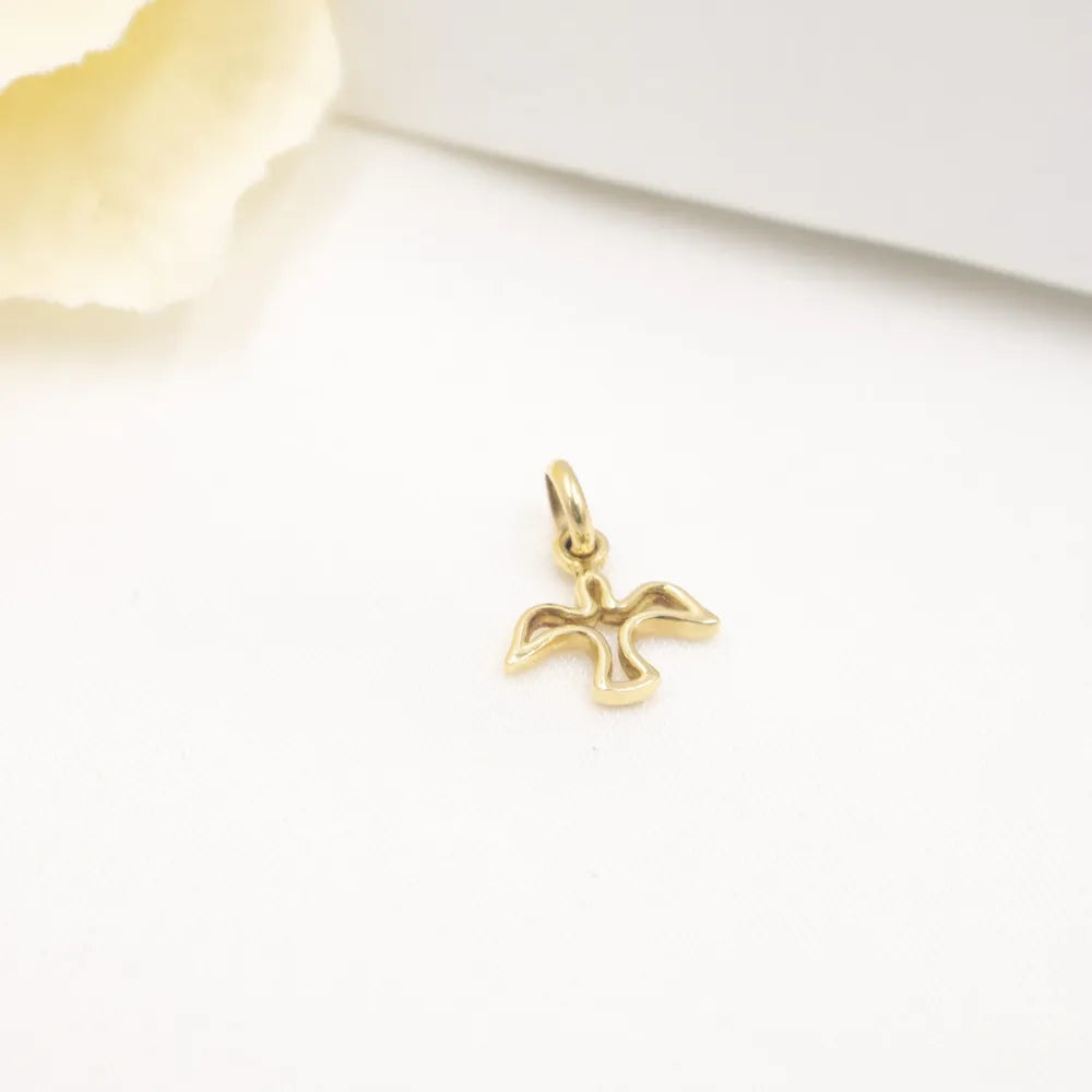 Dije Espíritu Santo en Oro 18K