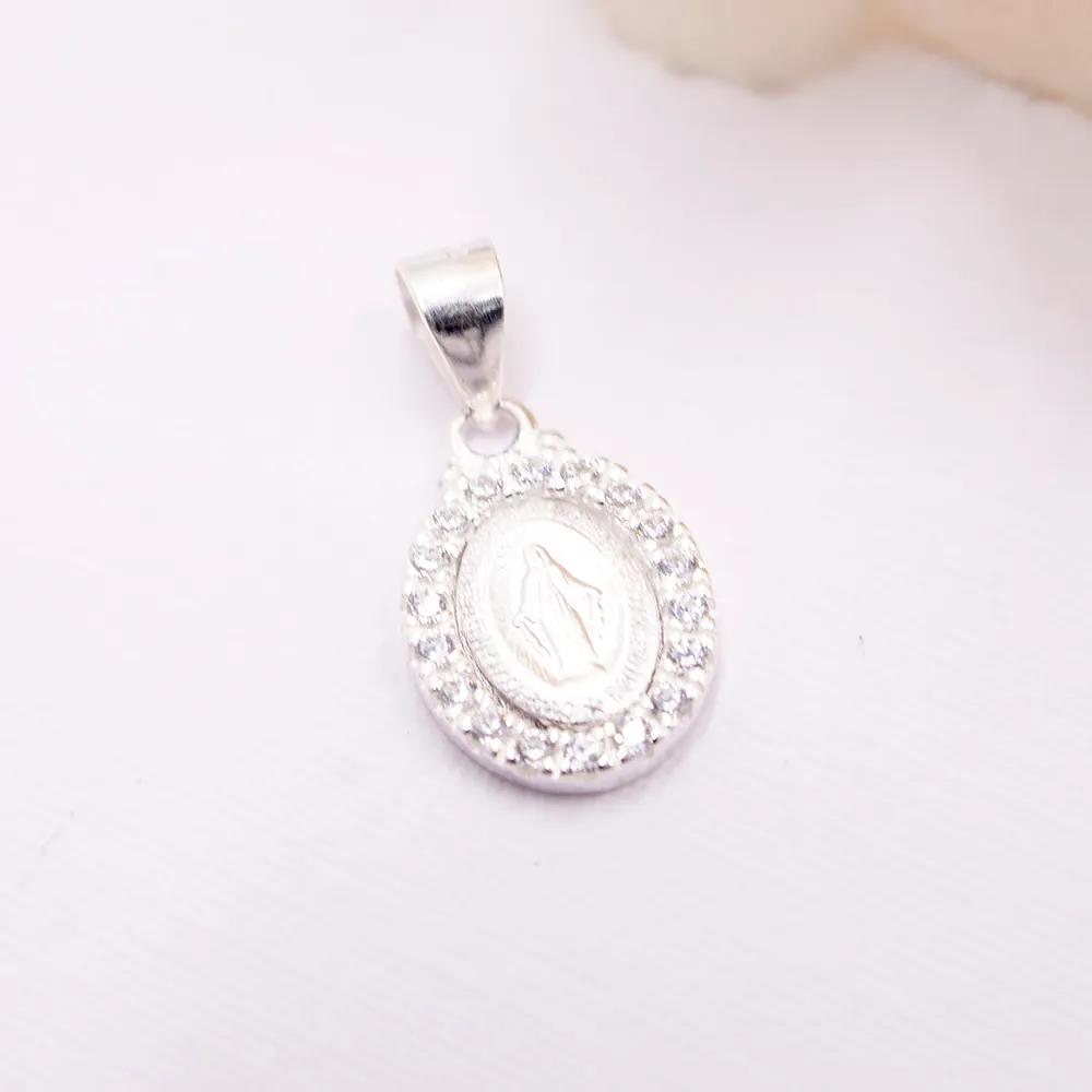 DIJE DE PLATA VIRGEN DE LA MEDALLA MILAGROSA