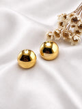 ARETES DE ORO LENTEJITA