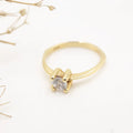Anillo de compromiso oro 18K