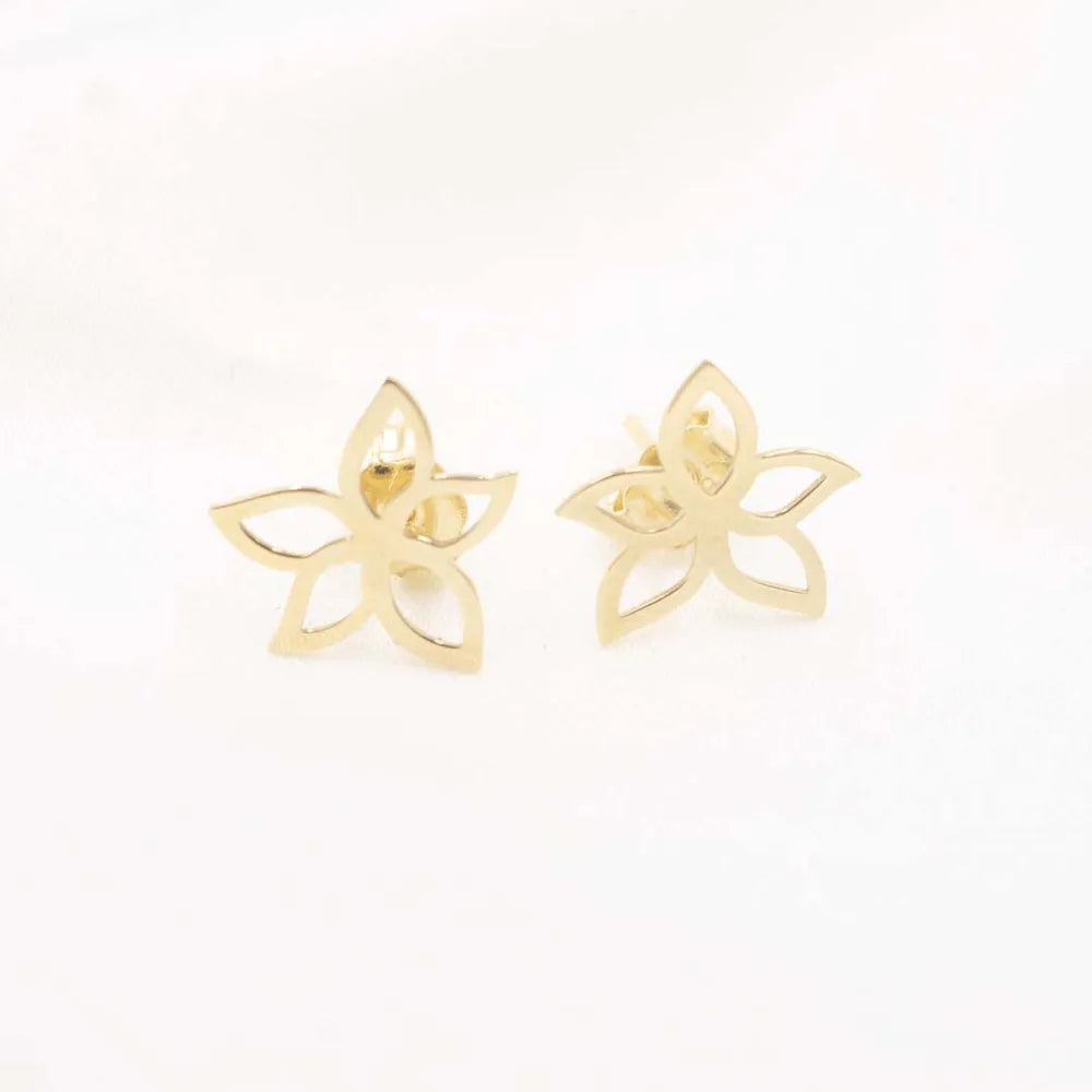 Aretes oro 18K