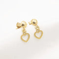 Aretes oro 18K
