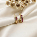 Aretes de Oro 18k