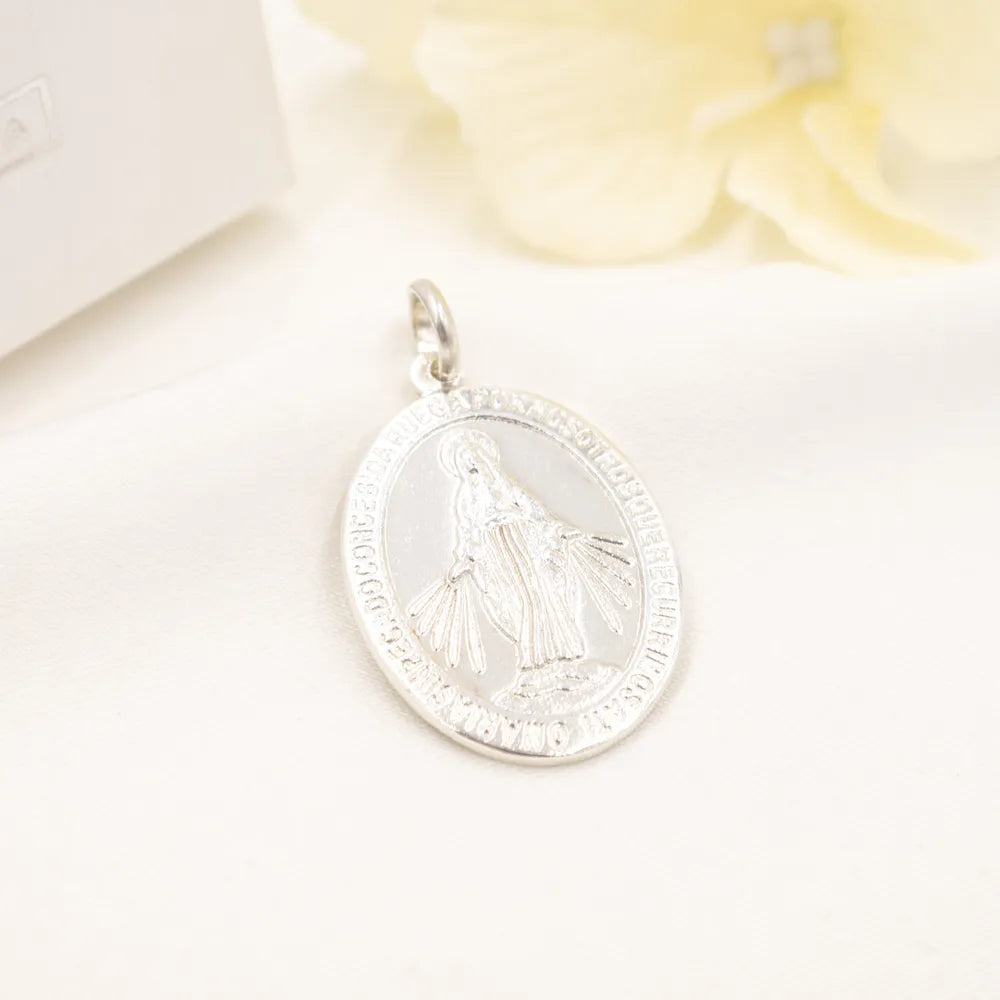 DIJE VIRGEN MILAGROSA DE PLATA