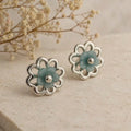 Aretes de plata 950