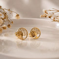 Aretes de Oro 18k