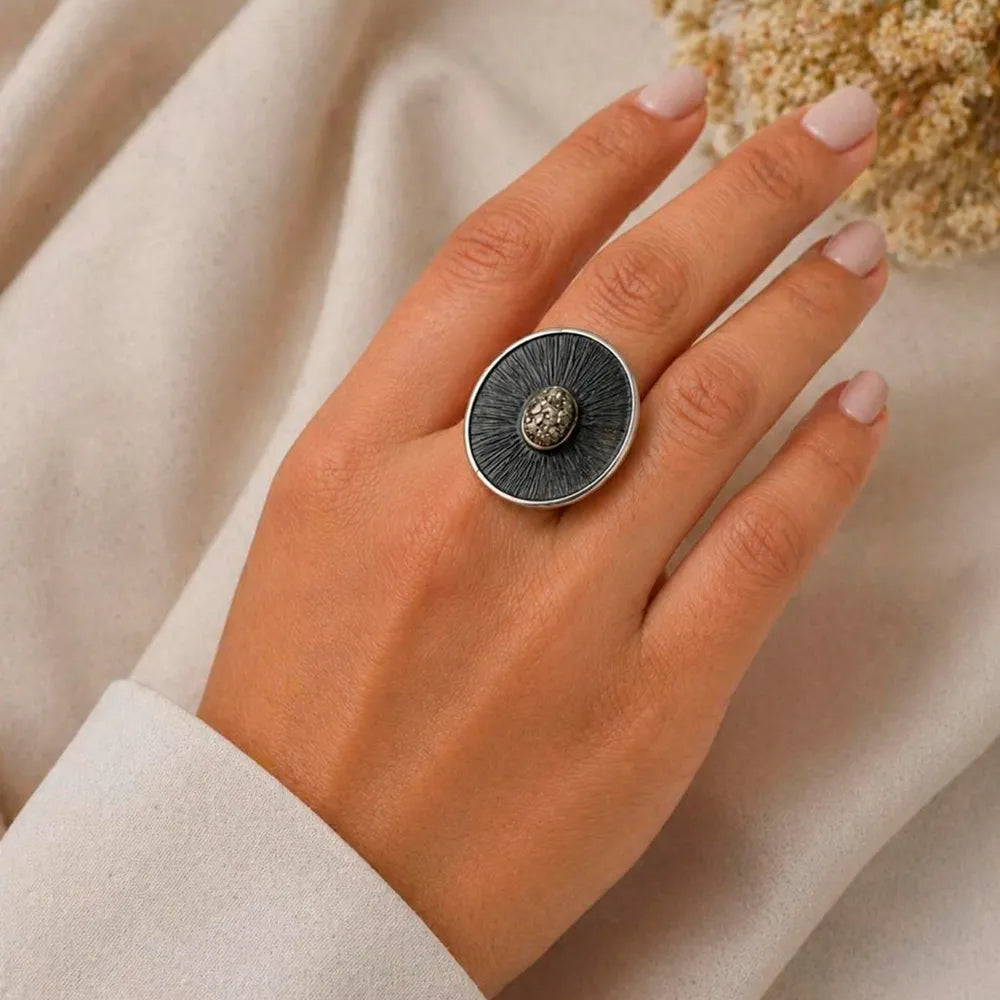 Anillo graduable de plata