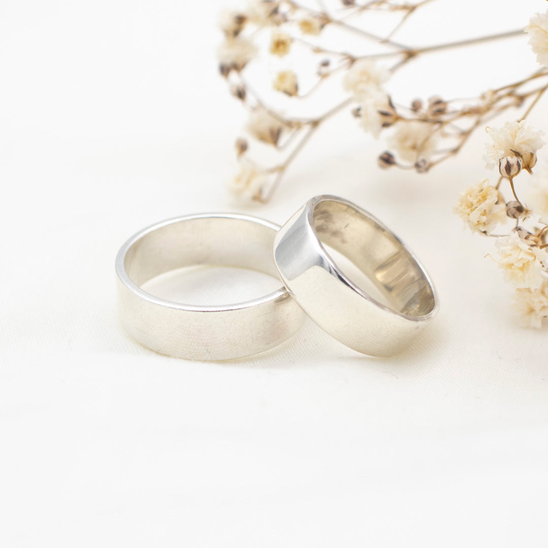 Aros de Matrimonio de plata
