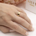 Denario en Oro 18K