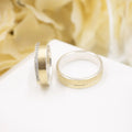 Alianzas Plata 950 y lámina Oro 18K