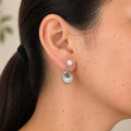 Aretes de plata 950