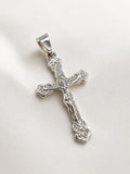 Dije de plata cruz