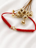 PULSERA REGULABLE NI;A CON DIJE DE ORO