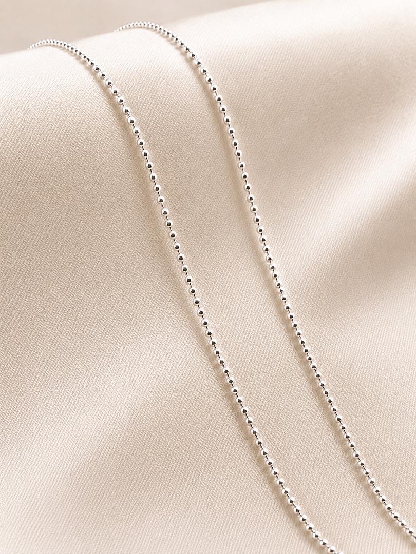 Cadena de Plata Puntitos