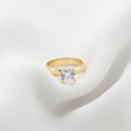 ANILLO DE COMPROMISO DE ORO 18K