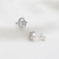 ARETES ESTRELLA DE PLATA