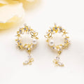 ARETES DE PLATA ENCHAPADOS