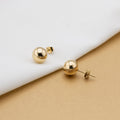ARETES DE ORO 18K