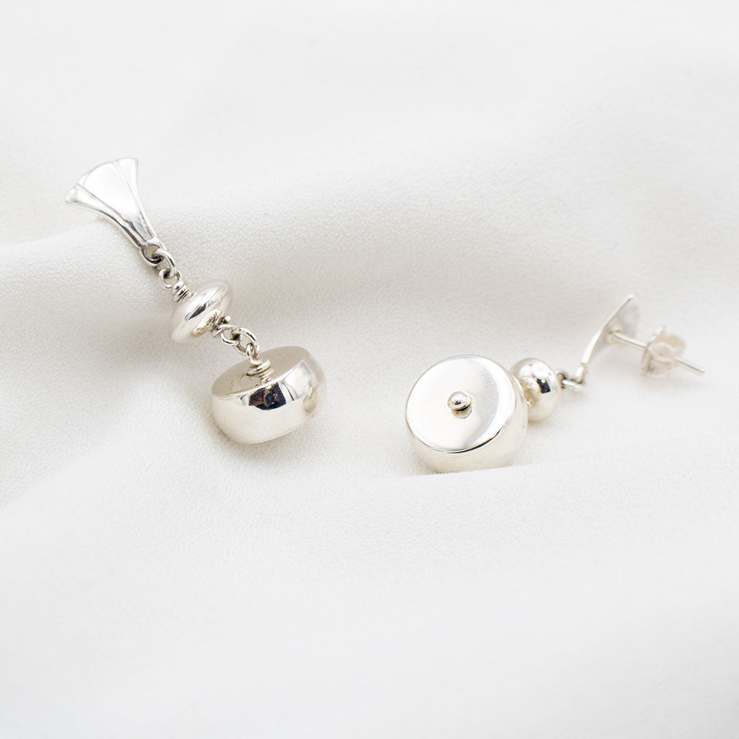 ARETES DE PLATA