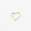 DIJE DE ORO 18K CORAZÓN