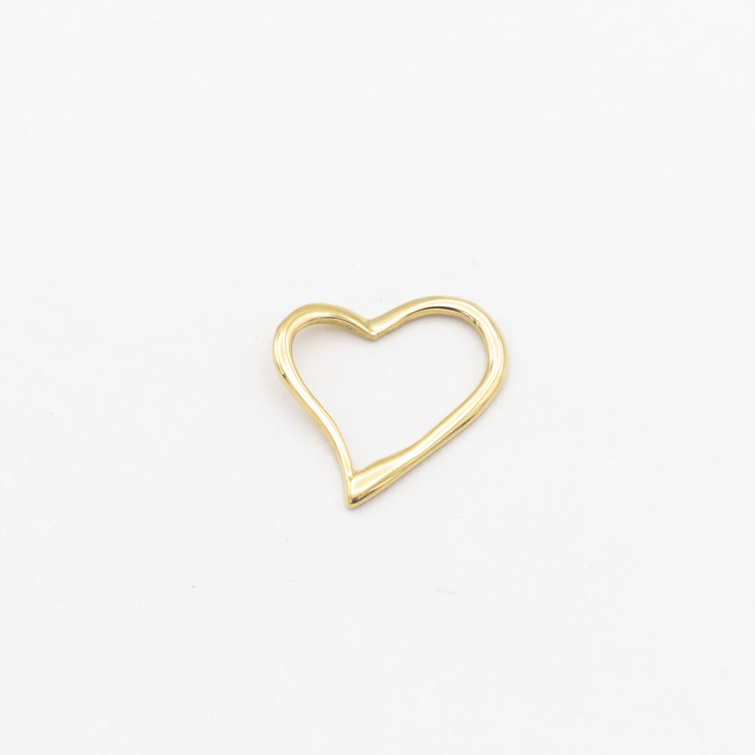 DIJE DE ORO 18K CORAZÓN