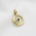 DIJE OJO TURCO DE ORO 18K