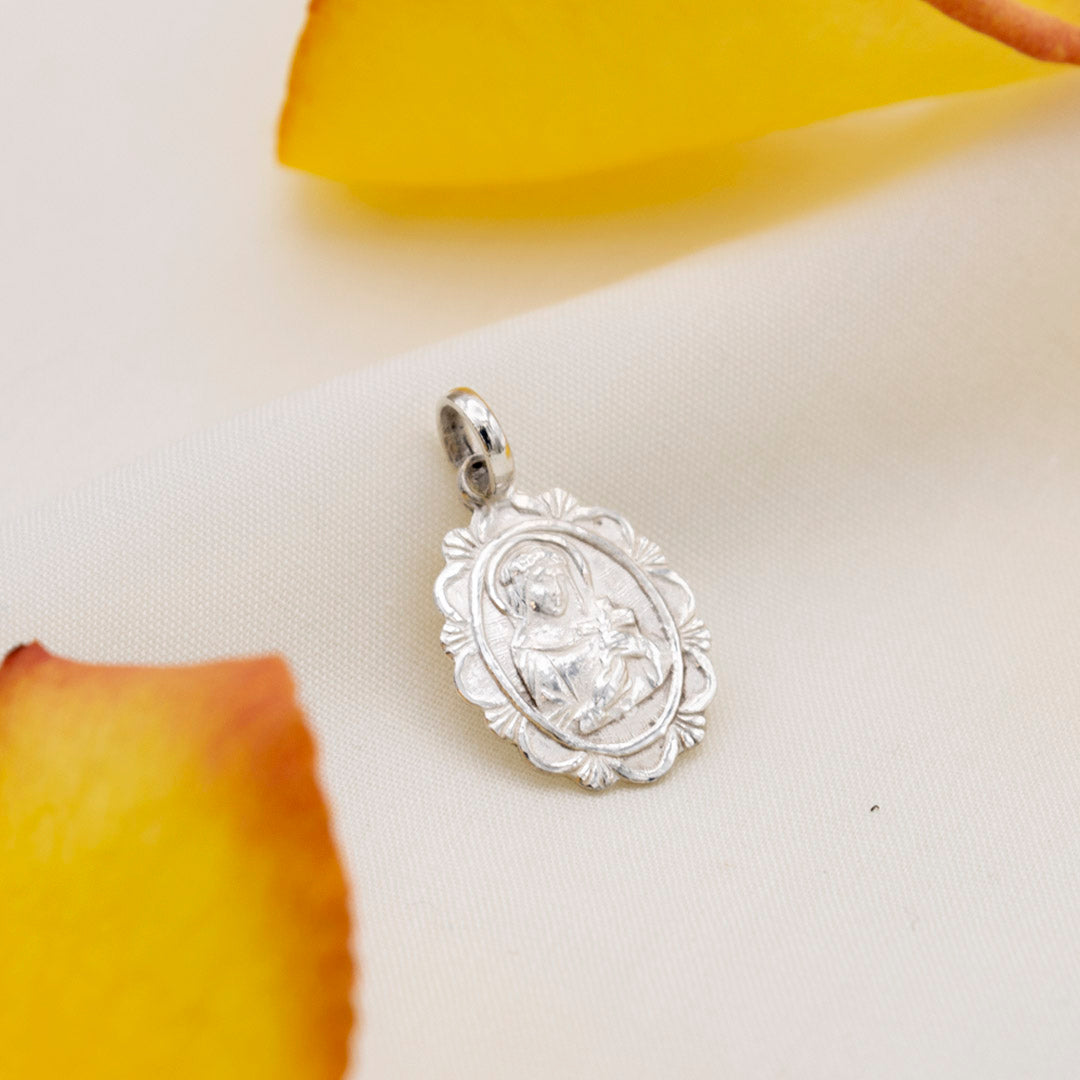 DIJE DE PLATA SANTA ROSA DE LIMA