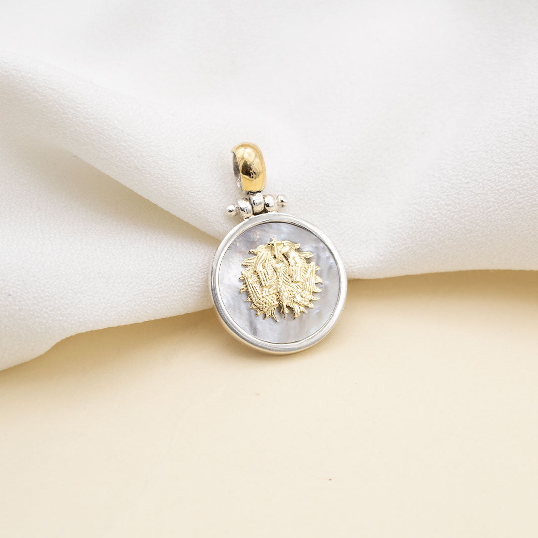 DIJE DE PLATA ESPIRITU SANTO