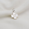 DIJE DE CRUZ EN PLATA