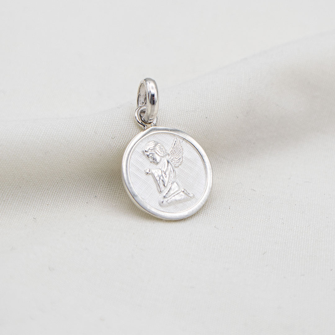 DIJE ÁNGEL DE PLATA