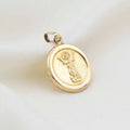 DIJE DIVINO NIÑO DE JESUS DE ORO 18K