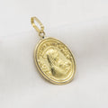 DIJE VIRGEN MARÍA DE ORO 18K