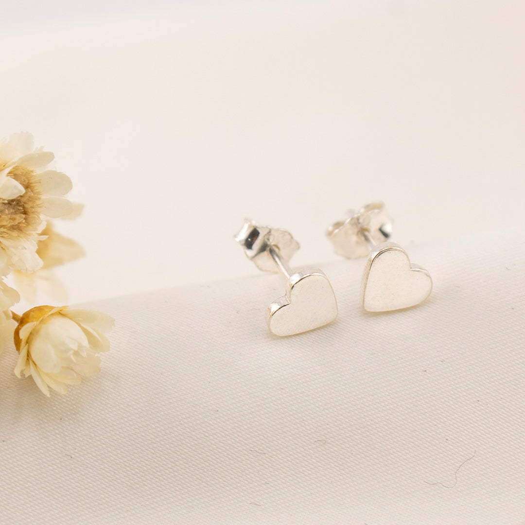 Aretes de plata