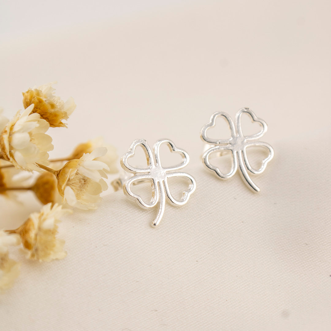 Aretes de plata