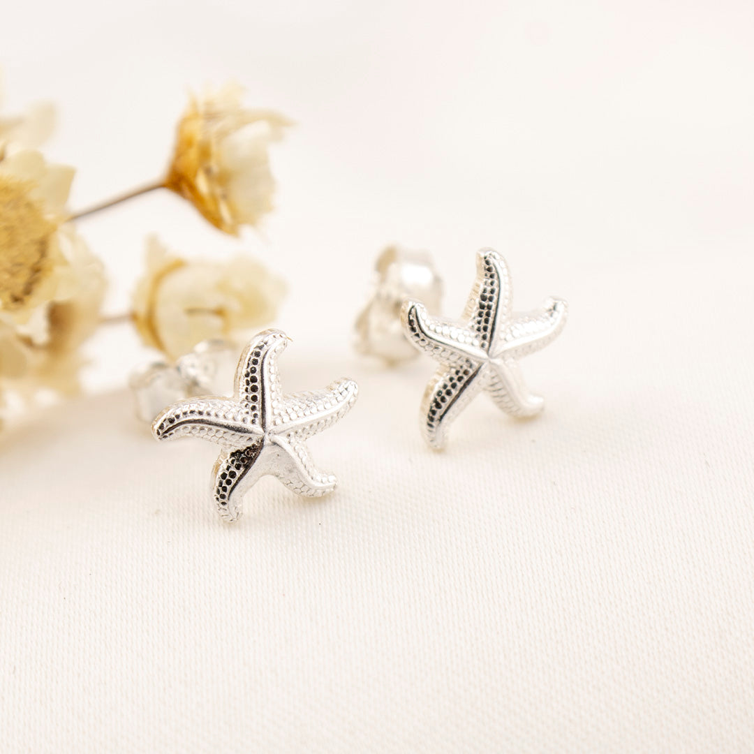 Aretes de plata