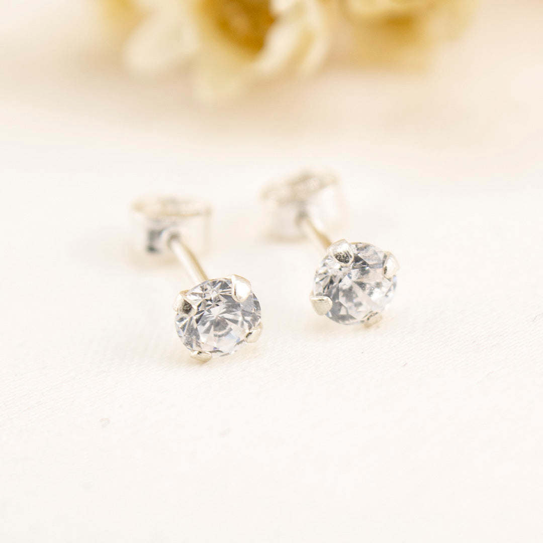 Aretes de plata