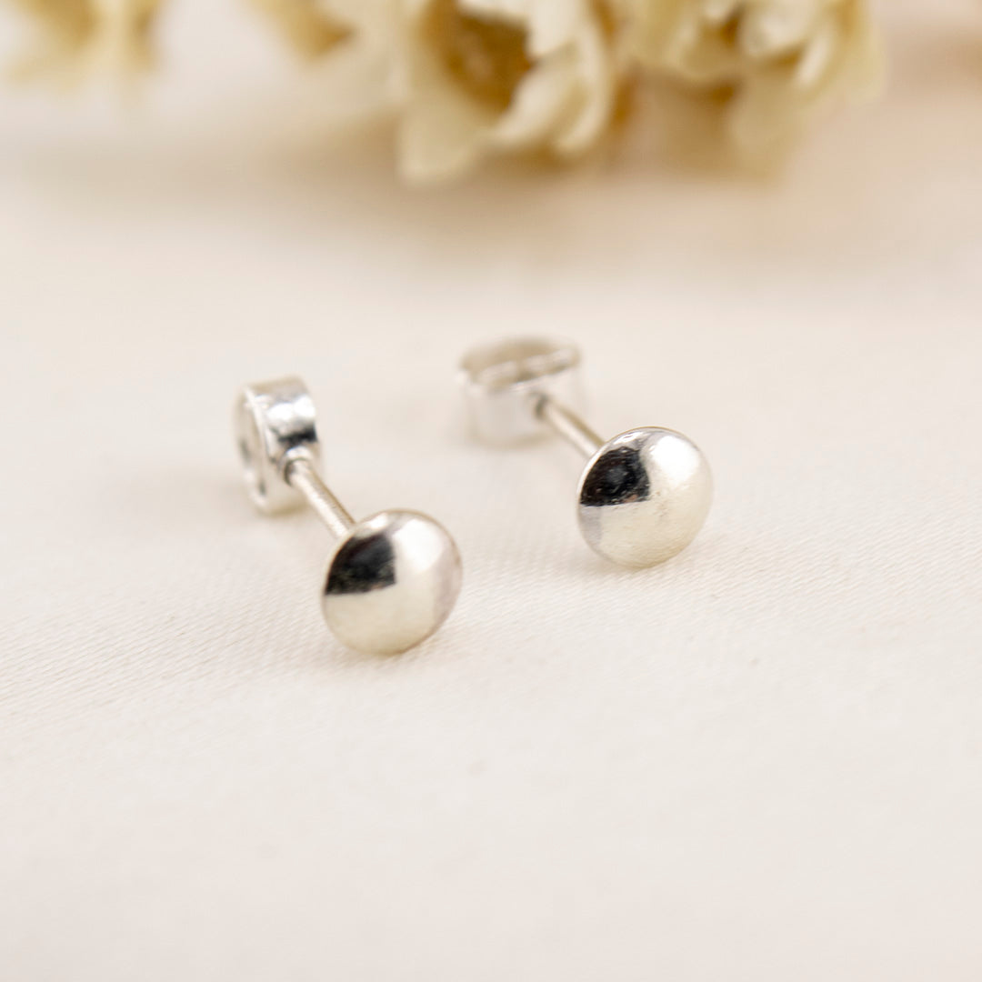 Aretes de plata